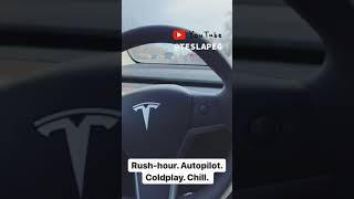 Tesla Model 3 Autopilot - Tesla Living #Shorts