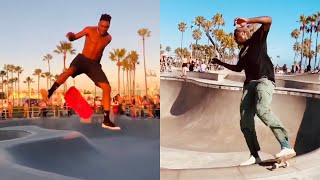 BEST OF SKATEGOAT (Le’andre Sanders) Instagram Skate Clips Compilation