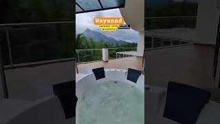 Best Jaccuzi pool with Chembra peak view resort in Wayanad #travel #wayanadstay #swimmingpool#nature