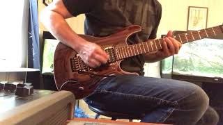 Jamming on an Ibanez!