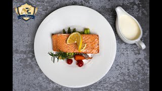 SẢN PHẨM HỌC VIÊN | SALMON WITH LEMON BUTTER CREAM SAUCE | AZ CAREERS & TRAINING