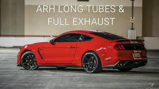 SHELBY GT350 REVS, FLY-BYS, WITH ARH FULL EXHAUST & RESONATOR DELETE