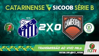 MELHORES MOMENTOS - CARAVAGGIO 2 X 0 CAMBORIÚ - CATARINENSE SICOOB SÉRIE B 2024