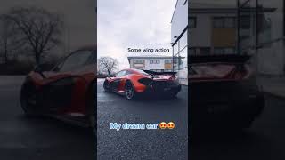 McLaren P1 vs Senna cold start  #shorts