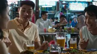 Singapore street food show with crazy rich Asians. #movieclips #crazyrichasians