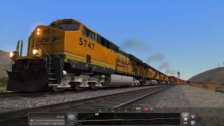 Train Simulator Classic - [GE ES44AC] - BNSF 5747 to Bakersfield Part 1 - 4K UHD