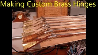 Making custom brass hinges