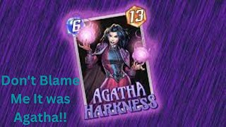 Does Agatha Harkness Win Games For You! | Marvel Snap