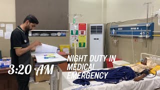 Night duty in Bahawalpur victoria hsp (Medical emergency)