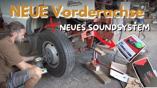 Iveco 4x4 bekommt NEUE Vorderachse und neues Soundsystem 🔊 | #8