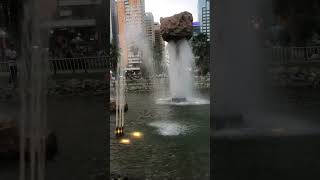 Water feature @Abudhabi park # #abudhabi