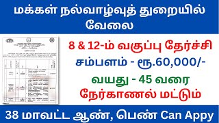 மக்கள் நல்வாழ்வுத் துறையில் 147 காலியிடங்கள் | tn govt jobs 2023 in tamil | #tnjobconnect