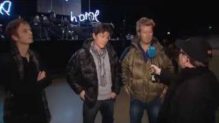 A-ha - interview in Oslo Spektrum part 2