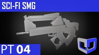 Sci-Fi Gun Modeling in Blender 2.8 Pt.4