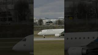 🛫 Air Dolomiti Embraer E195LR I-ADJY taking off at Munich Airport (MUC) #planespotting #aviation