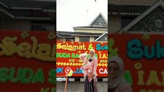 numpang wisuda dikampus orang, insyaallah tahun depan dikampus sendiri lengkap dengan toganya