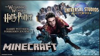 Harry Potter and the Forbidden Journey in Minecraft! (Full Ride)