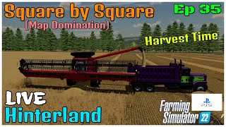 Square by Square / Hinterland LIVE / Ep 35 / FS22 / PS5 / RustyMoney