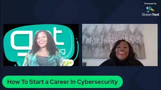 Fola Adegoke - How To Start a Career In Cybersecurity #Cybersecurity #tech #career