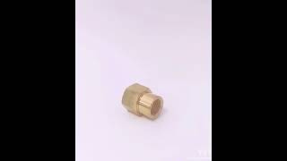 3/8 NPT X 1/4 NPT Thread Brass Tube Fitting Brass Pipe Adapter