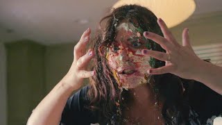 Dagmara Dominczyk Cake in the face