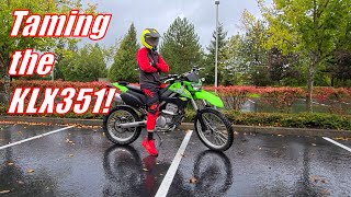 My Brother Rides my Souped Up KLX351! + 2021 Kawasaki Lineup Teaser