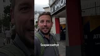 Doprava po Budapešti je od kempu úplně v pohodě. #short #budapest