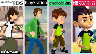 Evolution Of Ben 10 Games