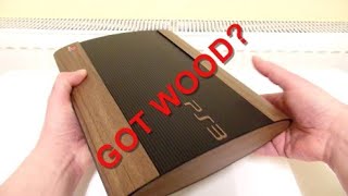 XQGaming Unpackaging & Applying of a Wood Grain Skin For The Super Slim PS3