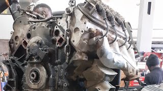 cheverolet tahoe #engine rebuild @bernzmechanicvlog