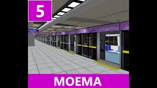 Via Mobilidade | Trens na Estação Moema