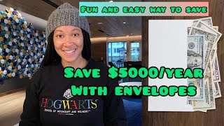 The 100 Envelope Method TO SAVE $5000 IN A YEAR!! 2021 Goals