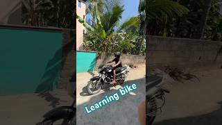 learning  motor bike