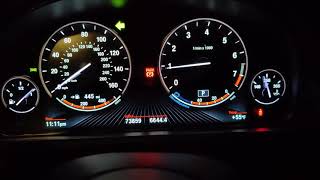 BMW X5 directional arrow