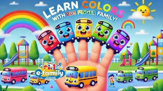 Learn Colors with Finger Family | Nursery Rhymes & Kids Songs