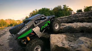 RC CRAWLER SCX24 Rock Bouncer at the Batavia Dam