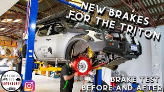 THE TRITON GETS SOME NEW BRAKES!