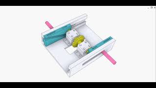 Converting two-way linear motion into one-way rotation 7b