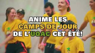 Recrutement camps de jour de l'UQAC