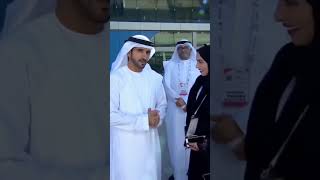 Sheikh Hamdan with ladies in Dubai🇦🇪 #shorts