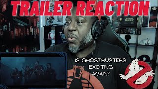 Ghostbusters FROZEN EMPIRE - OFFICIAL TEASER TRAILER REACTION