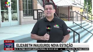 ELIZABETH INAUGUROU NOVA ESTAÇÃO | SPT TELEVISION SIC INTERNACIONAL