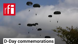 Mass parachute jump over Normandy kicked off 80th D-Day commemorations • RFI English