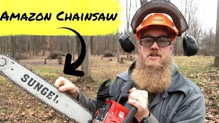 Clearing Land with an Amazon Chainsaw?