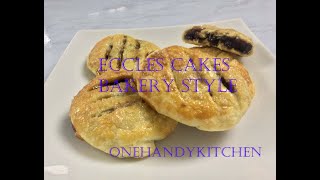 Bakery Style Eccles Cakes With Flaky Pastry