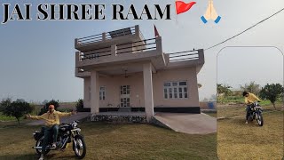 राम मंदिर के उदघाटन के अवसर पर हमने सजाया अपना FARM HOUSE 🏡❤️ | JAI SHREE RAM 🚩 | Harsh Antil Vlogs