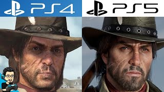 RDR 1 "Remaster" -  PS4 VS PS5 Graphics Comparison