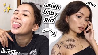 abg (asian baby girl) transformation 🖤 *who is she??* | Memel De Guzman 🇵🇭