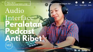 Alat recording murah, Maonocaster AM200, review audio interface