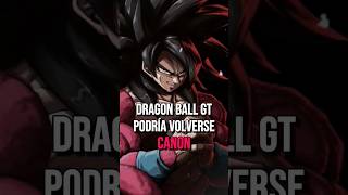 DRAGON BALL GT ¿Podría Volverse Canon? 😳 | #dragonball #shorts #dragonballmagic